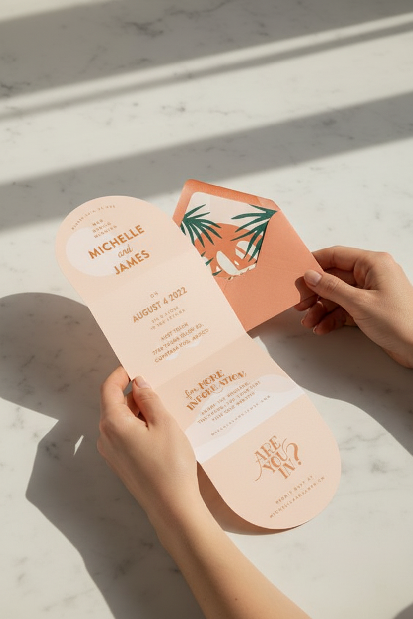 Coralline - Meksika Rüyası Davetiye Seti - Görsel 5