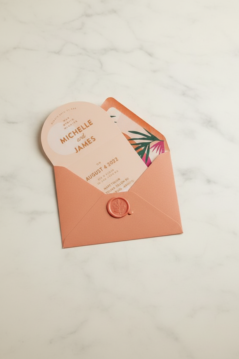 Coralline - Meksika Rüyası Davetiye Seti - Görsel 4